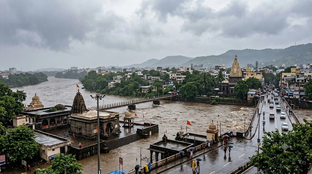 Panchganga Water Level & Monsoon Safety