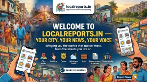 Welcome to localreports.in — Your City, Your News, Your Voice